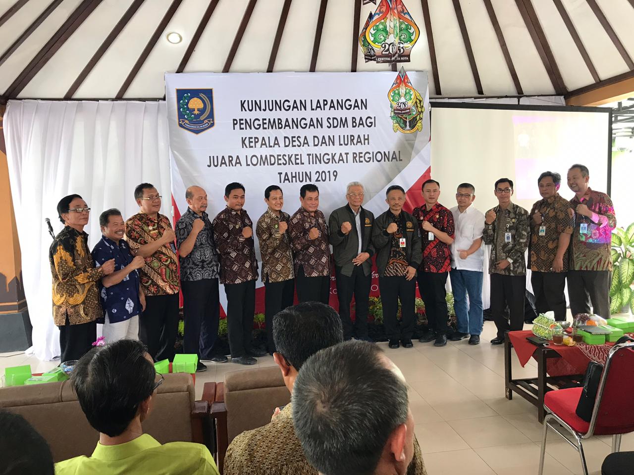 Kelurahan Cokrodiningratan dikunjungi Kemendagri