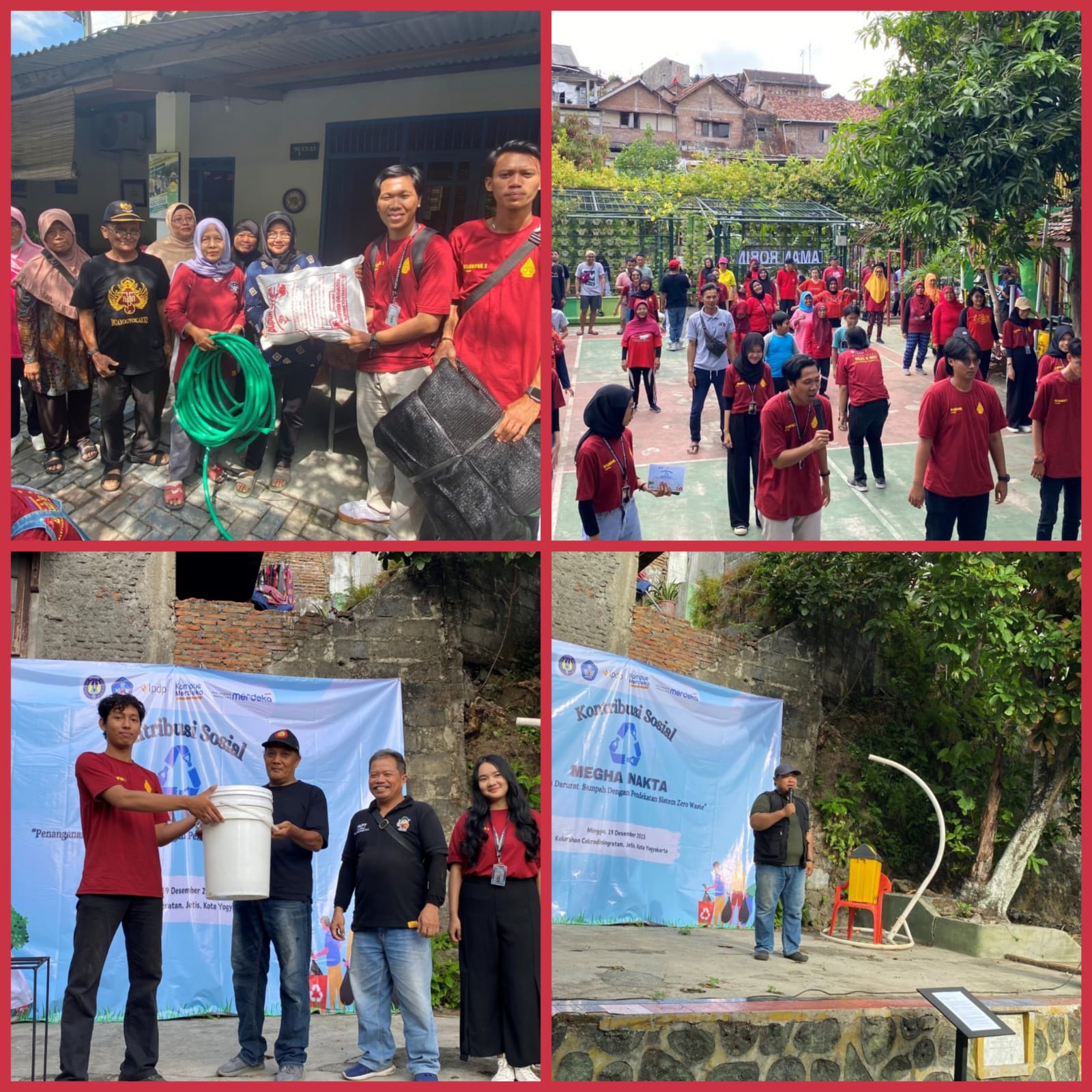 Kontribusi Sosial PMM 3 UNY Kelompok Megha Nakta “Penanganan Darurat Sampah dengan Pendekatan Sistem Zero Waste” di Kelurahan Cokrodiningratan Yogyakarta