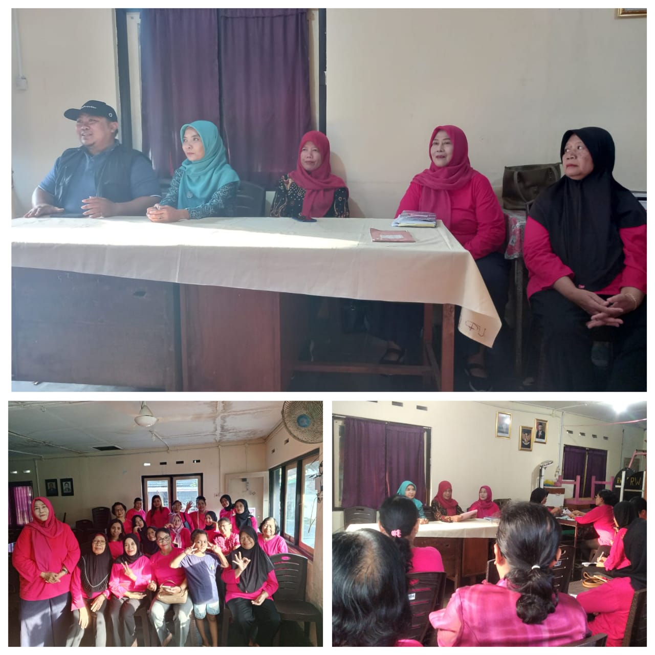 TP PKK Kelurahan Cokrodiningratan hadir dalam Pertemuan Rutin PKK RW 08 Cokrodiningratan