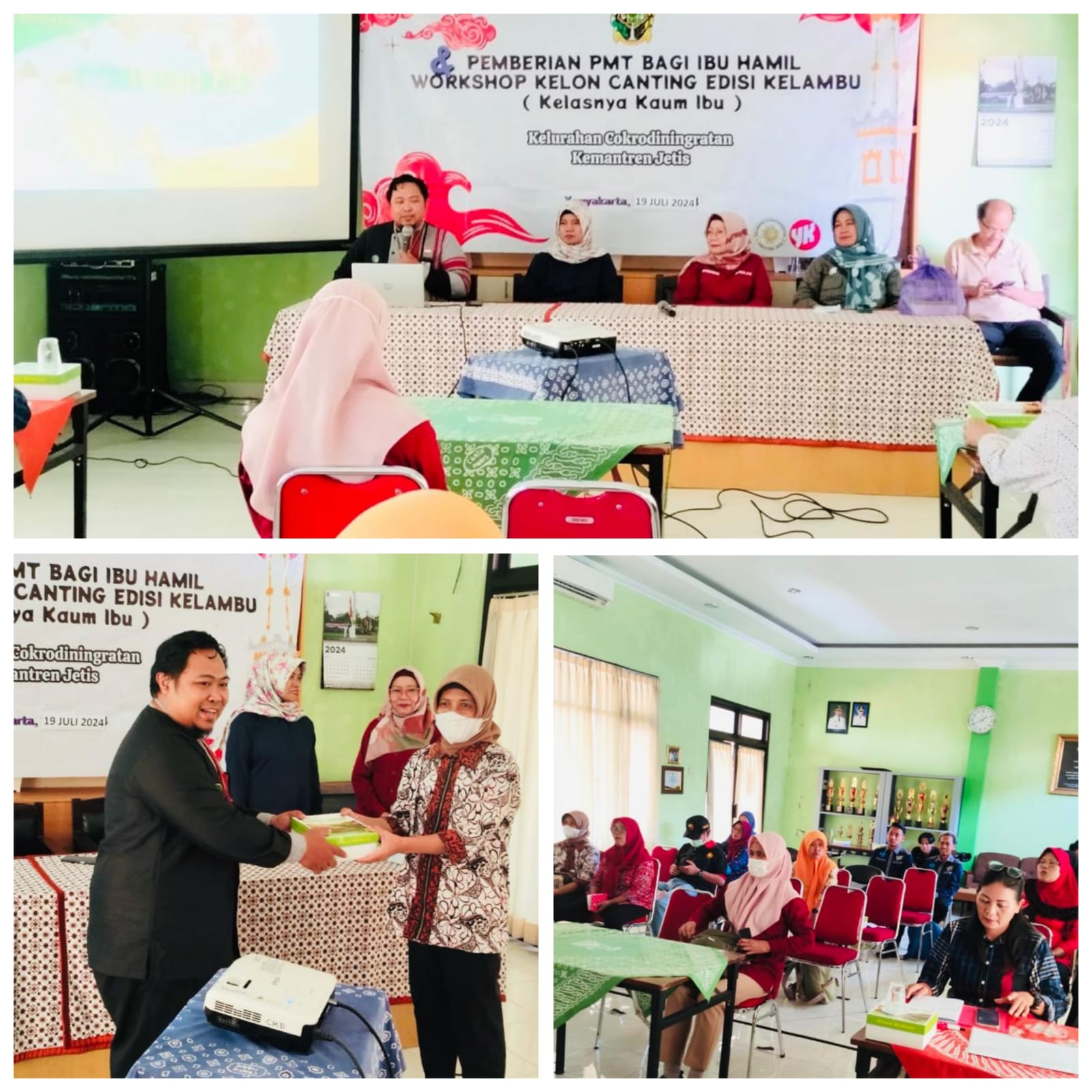 COKRO JUARA! Rakor RDK dan KKB dengan Tema Evaluasi PMT Ibu Hamil dan Workshop Kelon Canting edisi KELAMBU