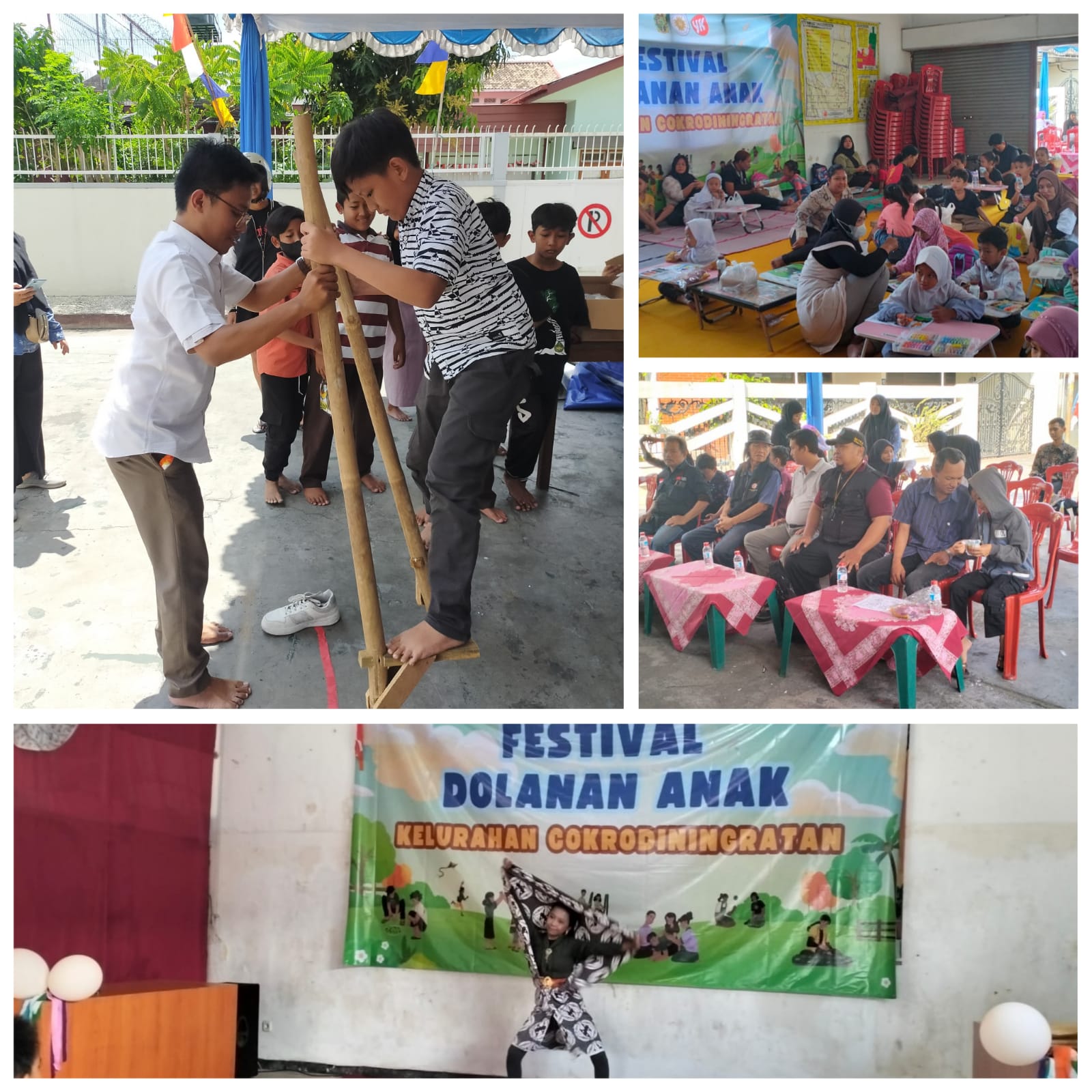 COKRO JUARA! Gebyar Dolanan Anak Kelurahan Cokrodiningratan, Sarana Pembentukan Karakter dan Pengenalan Budaya