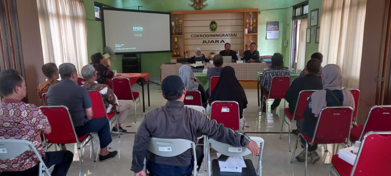 Rakor Persiapan Musrenbang Kampung se Kelurahan Cokrodiningratan